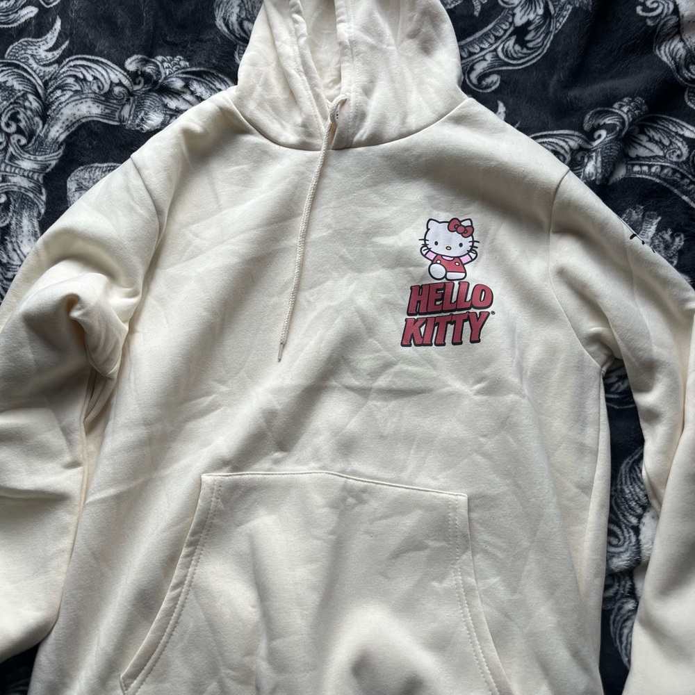 Hello Kitty Cream Hoodie
